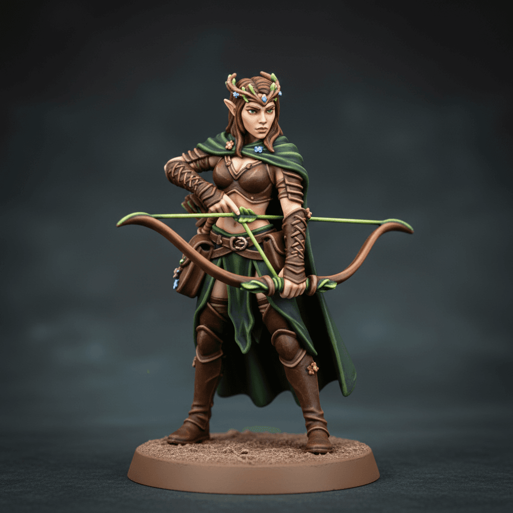 Renn Harlow Vale of Whispers Wood- half Elf Druid
