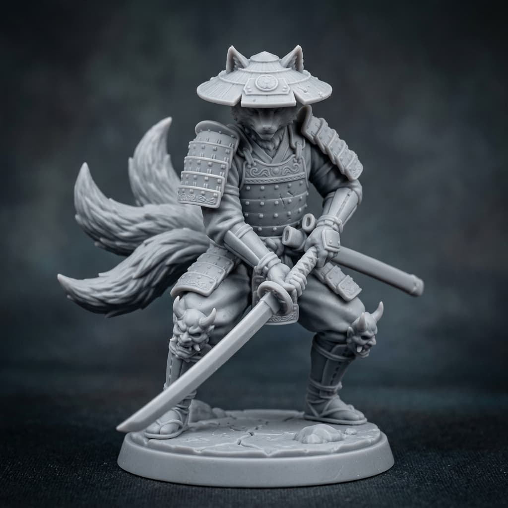 Michi Kitsune Samurai