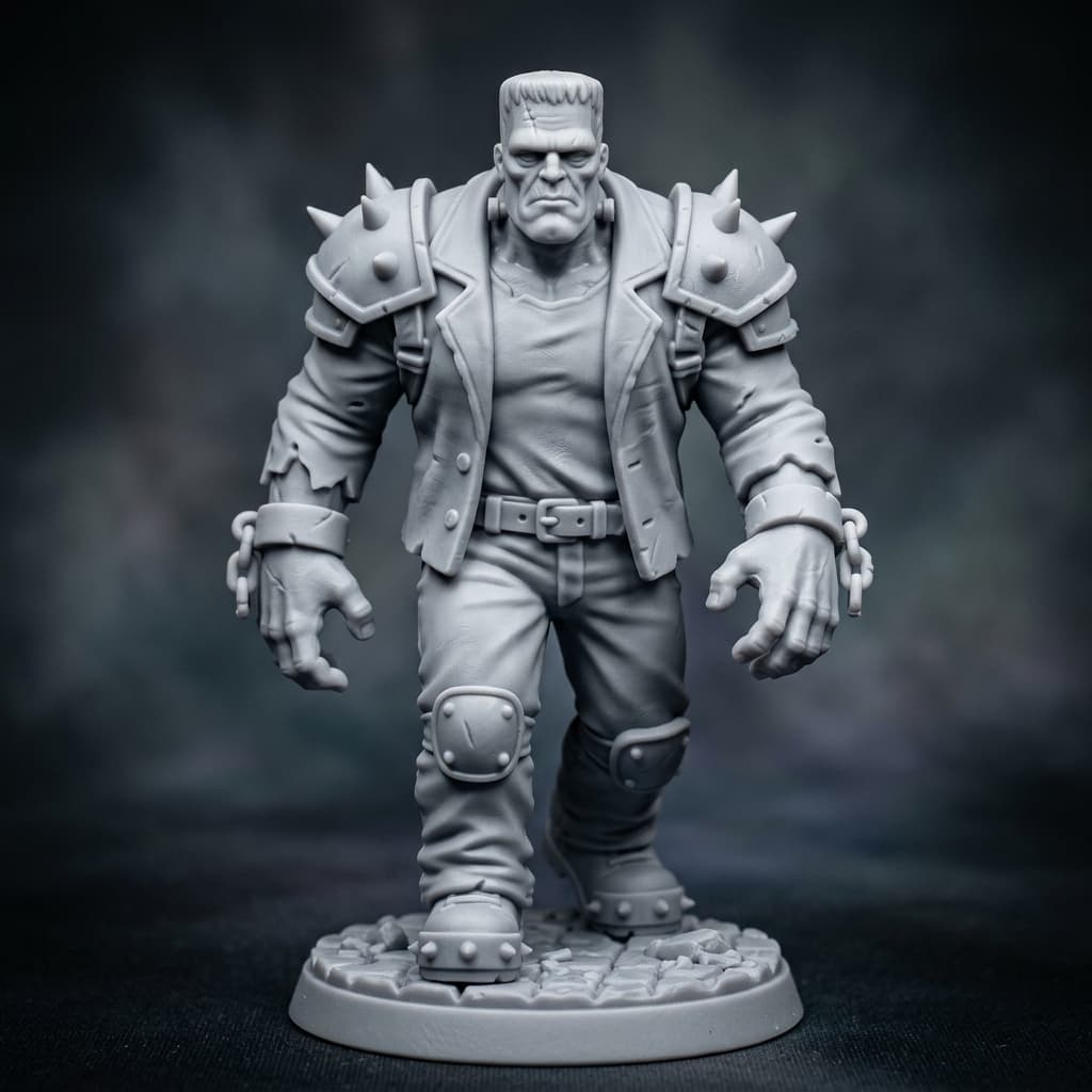 Franky Einstein tall flesh golem Blocker