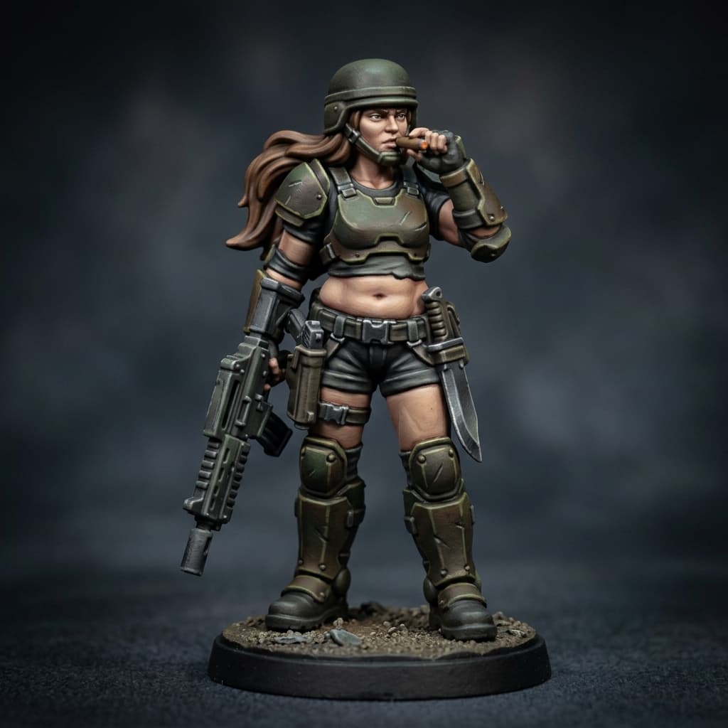 Ginger Commando Human Mercenary