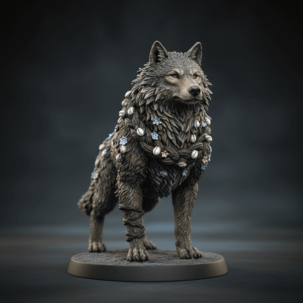 Serious D Dire wolf Dire wolf