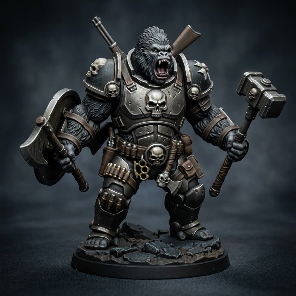 Travis Niccum Were silver back gorilla War hulk