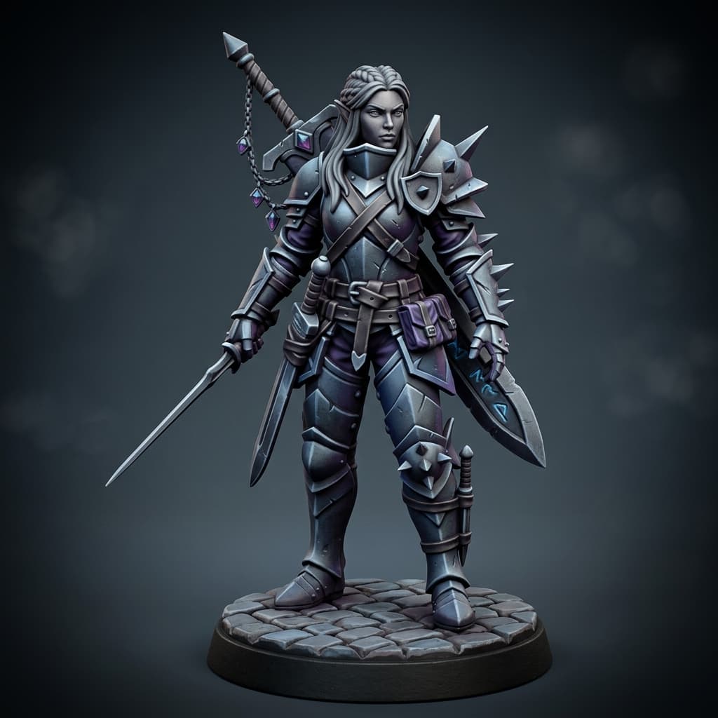 Aleerah high elf spellsword