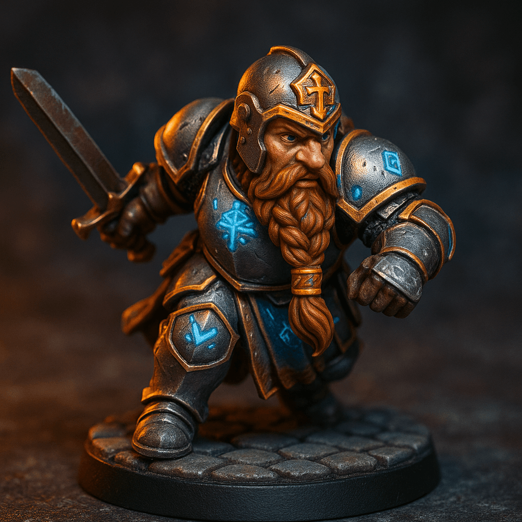Hulrig IronHand Mountain Dwarf Paladin
