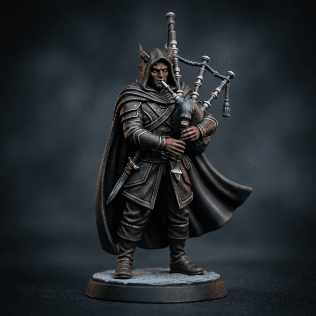 Doben chthonic Tiefling Bard