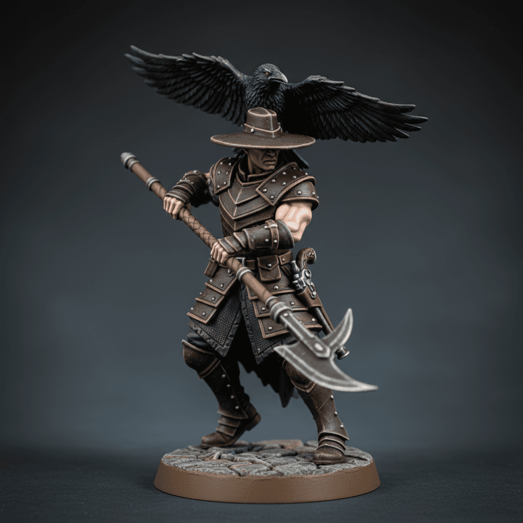 Khoel Shadar-kai Occult Monster Hunter / Raven Queen Warlock