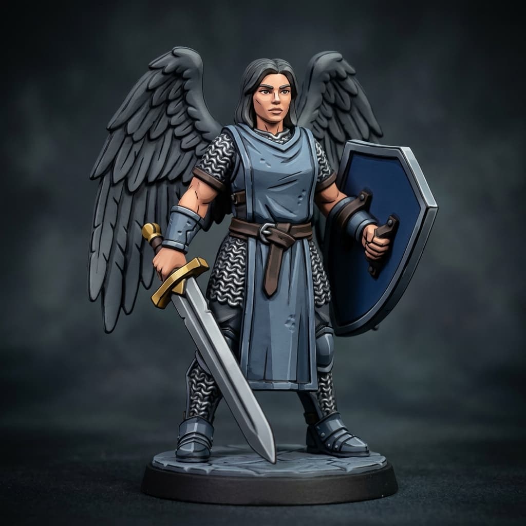 Athena Fallen angel cleric