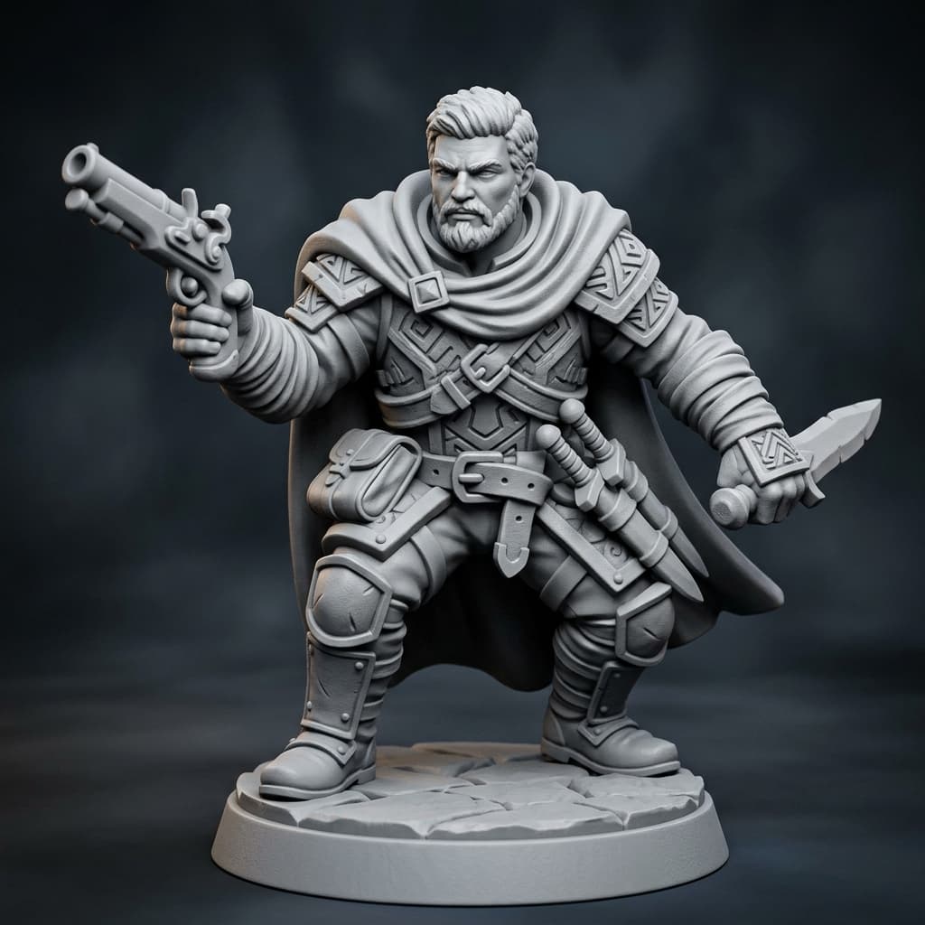 Calaban the Red Human Rogue