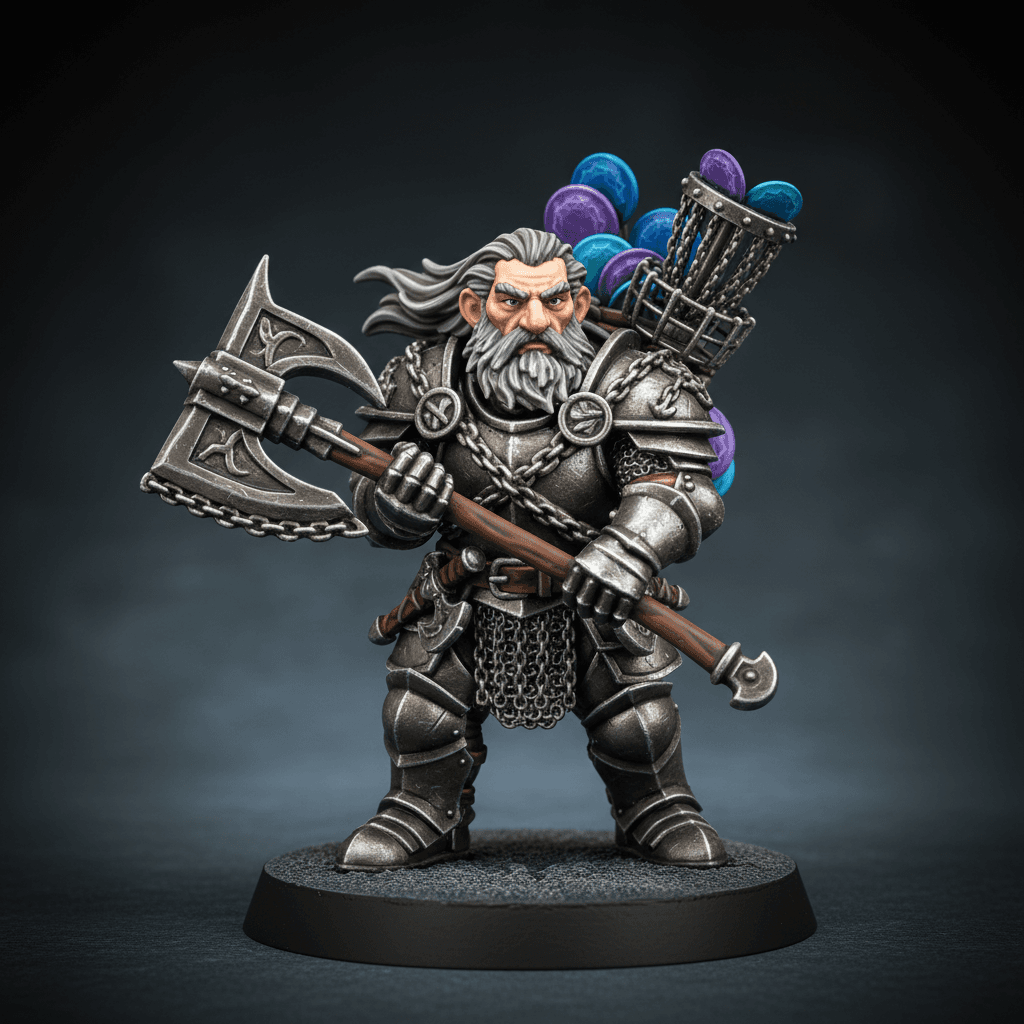 Dave the disc golf Gnome Halfling Fighter