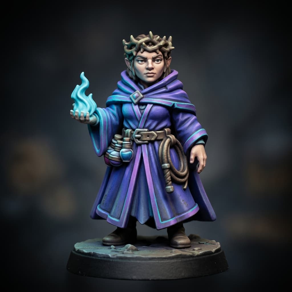 Alazra Halfling-daedra-elf Mage