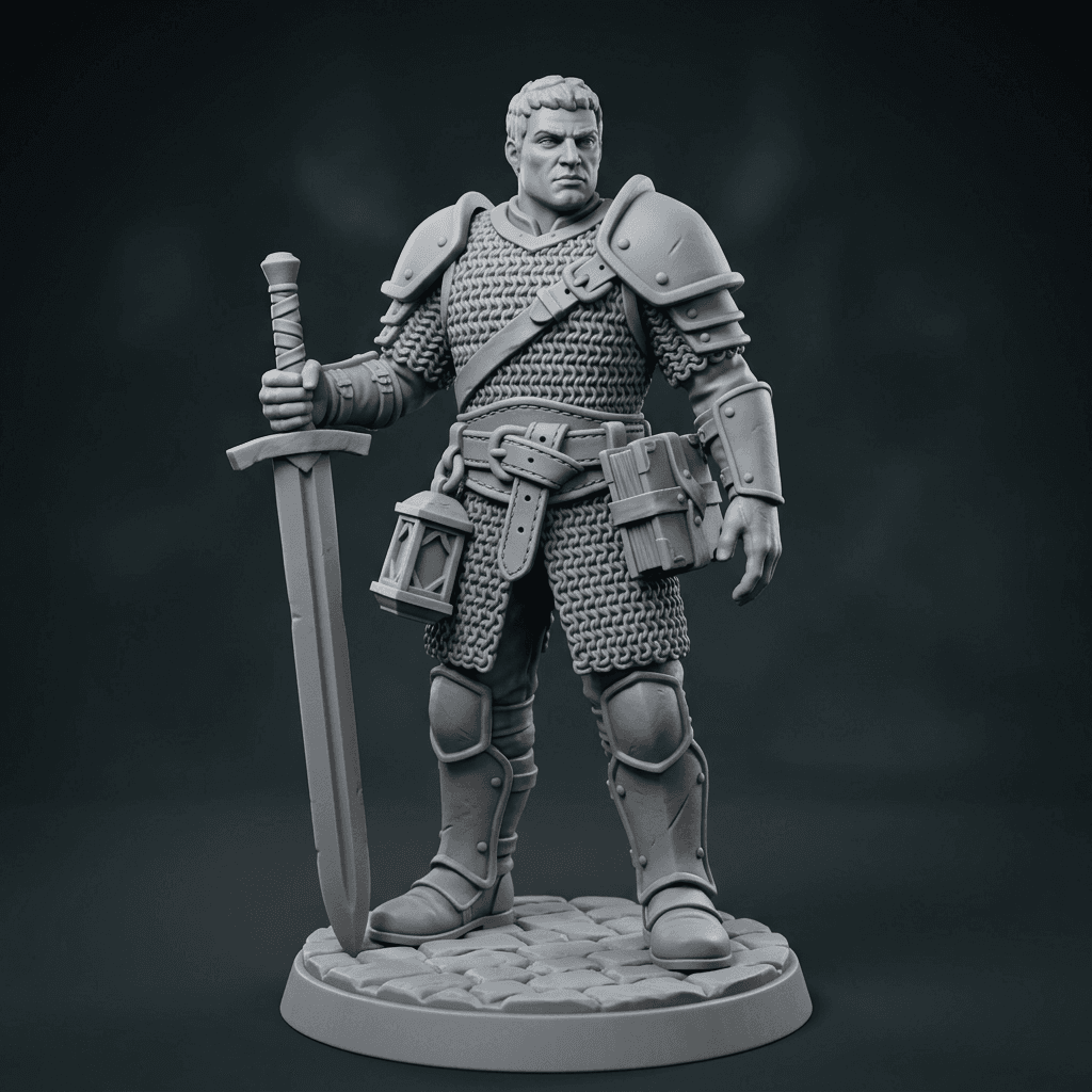 Ebram Harrow human paladin