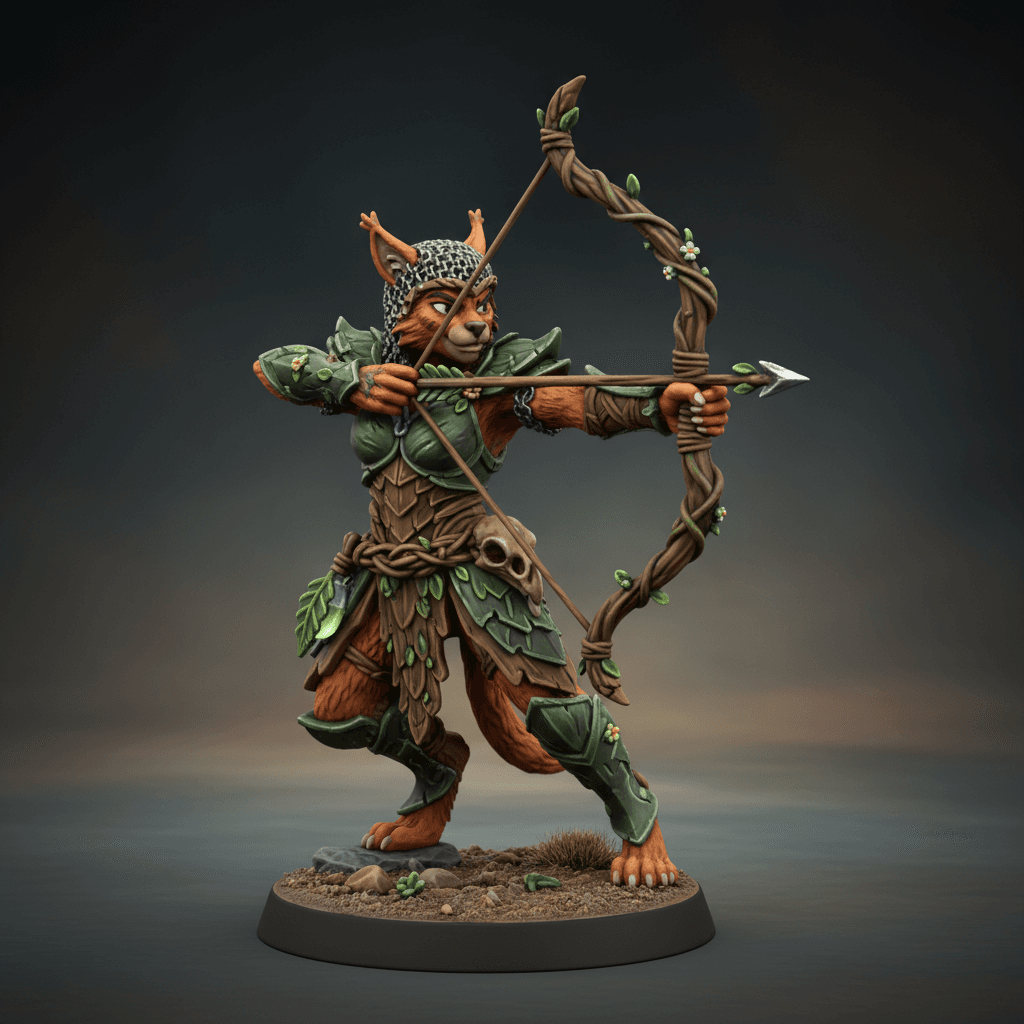 Kalyra Moonshadow orange tabaxi ranger