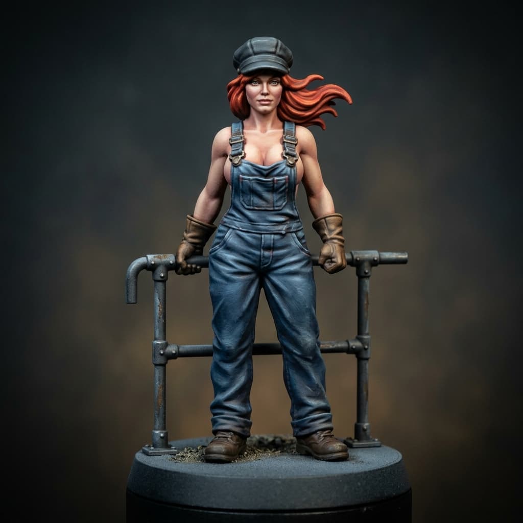 Alicia Human Train Conductor