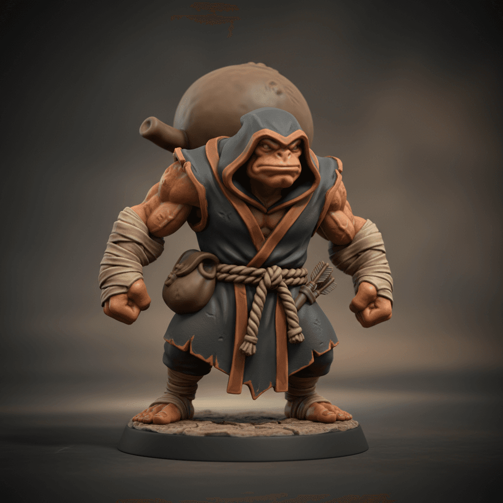 Brimble Orange-Grung Monk