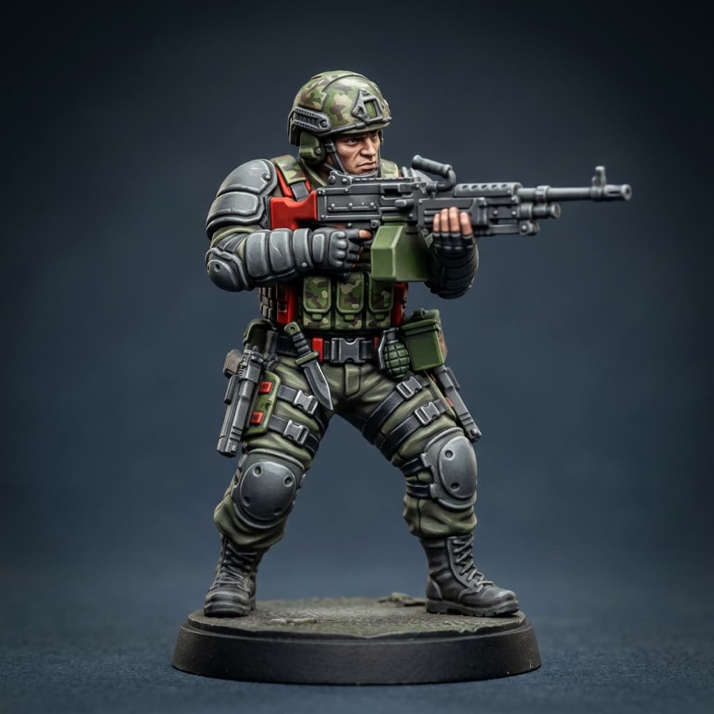 Hevy gunner Human Heavy gunner