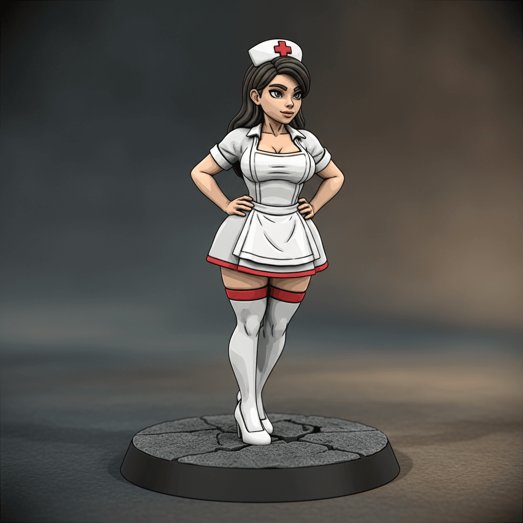 Rose human Sexy Nurse
