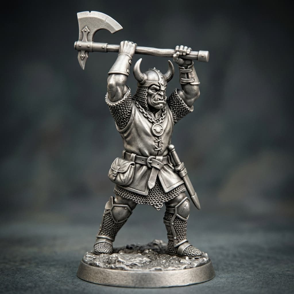 Forge Cleric Half ork cleric