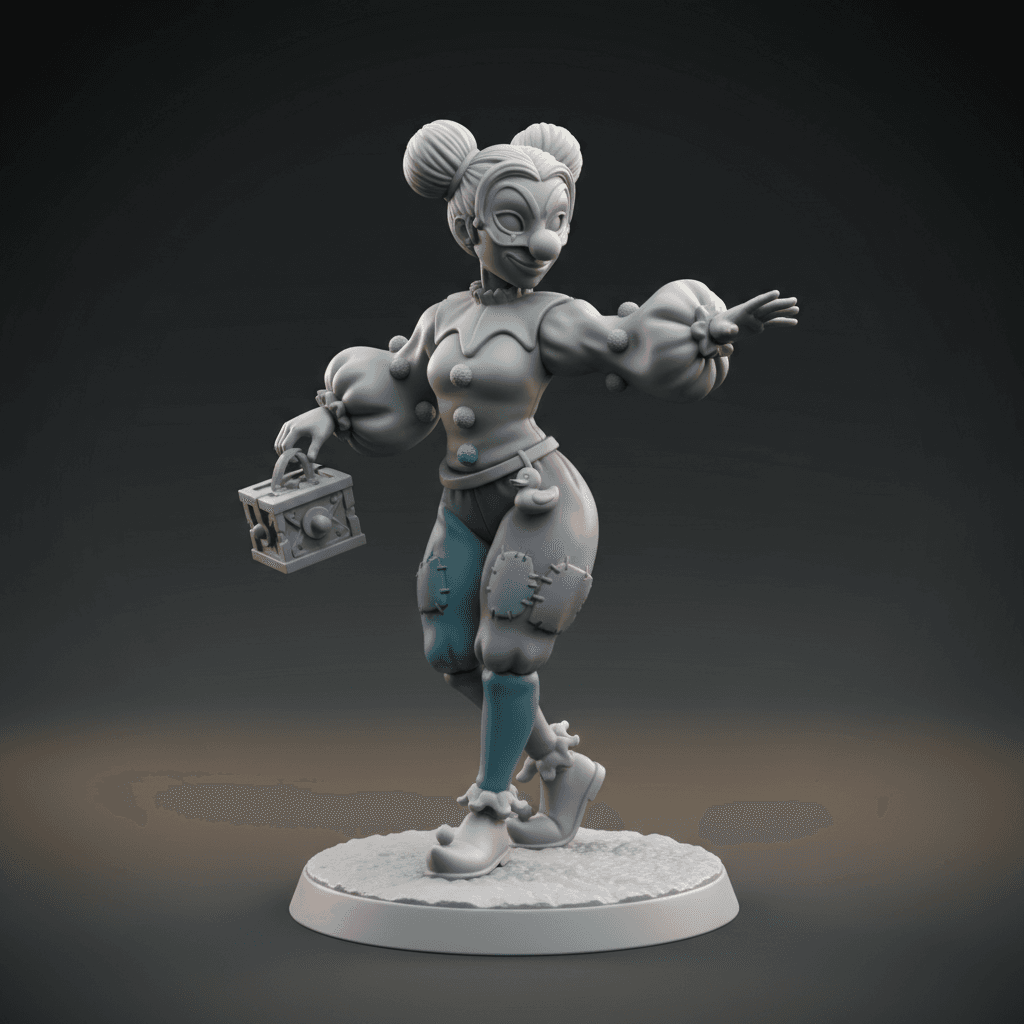 TearDrop Threadborn marionette doll Bard