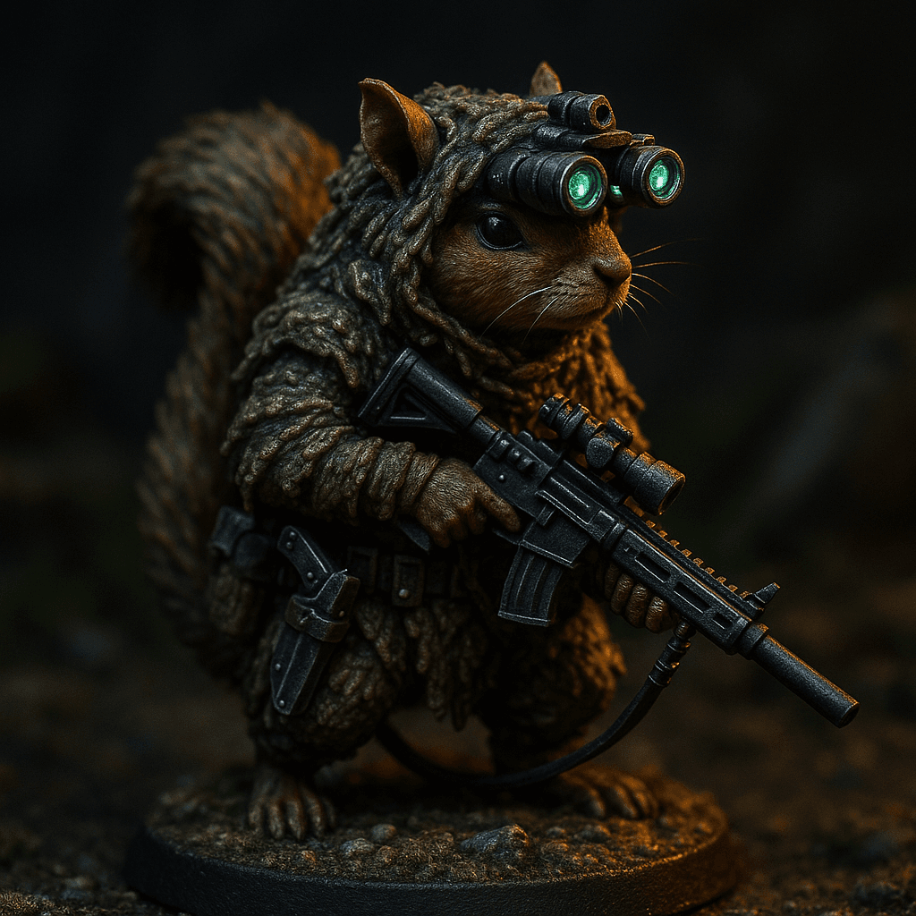 Chip squirrel Navy Seal