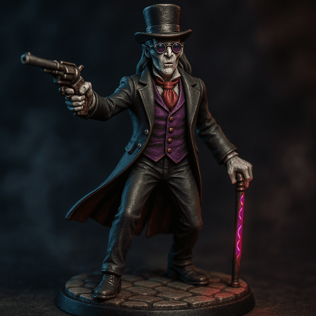 Dracula Frail and Slender Human Vampire Aristocrat