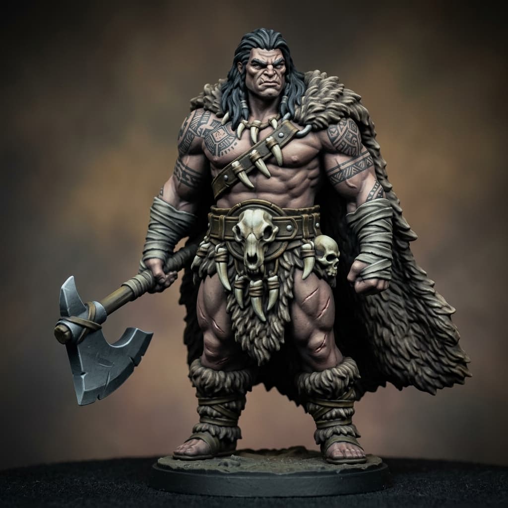 Cliffborn Beserker Goliath Barbarian