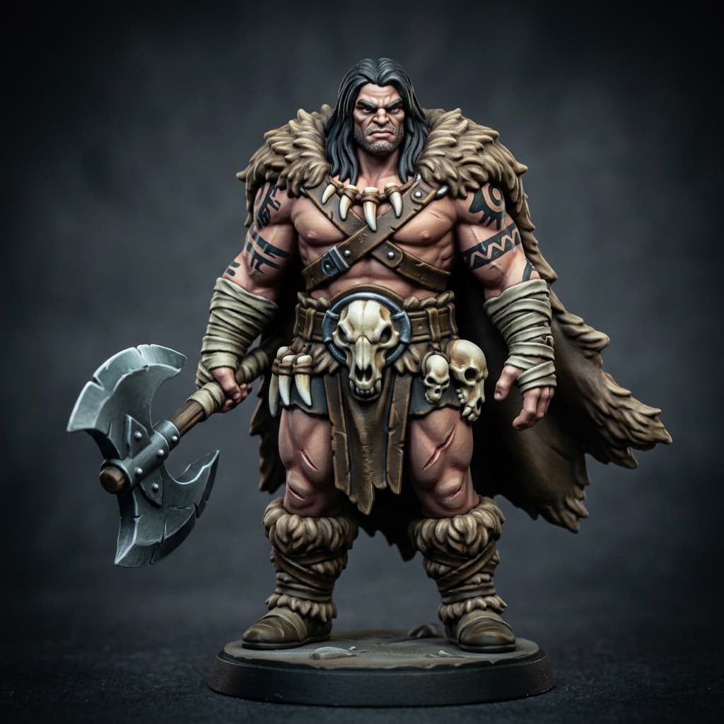 Cliffborn Beserker Goliath Barbarian