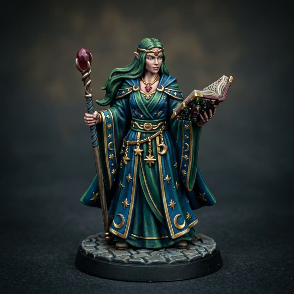 Araelia Everwatch Eladrin Wizard