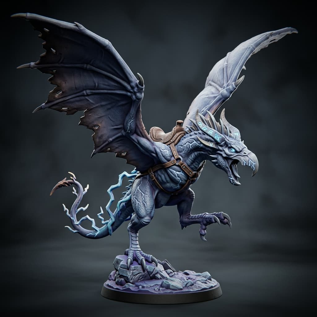 Valkathi Wyvern Mount avian