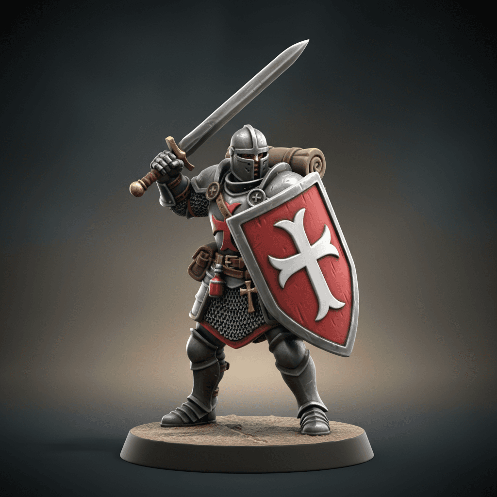 Calibar Hammerhand Human Paladin of Devotion