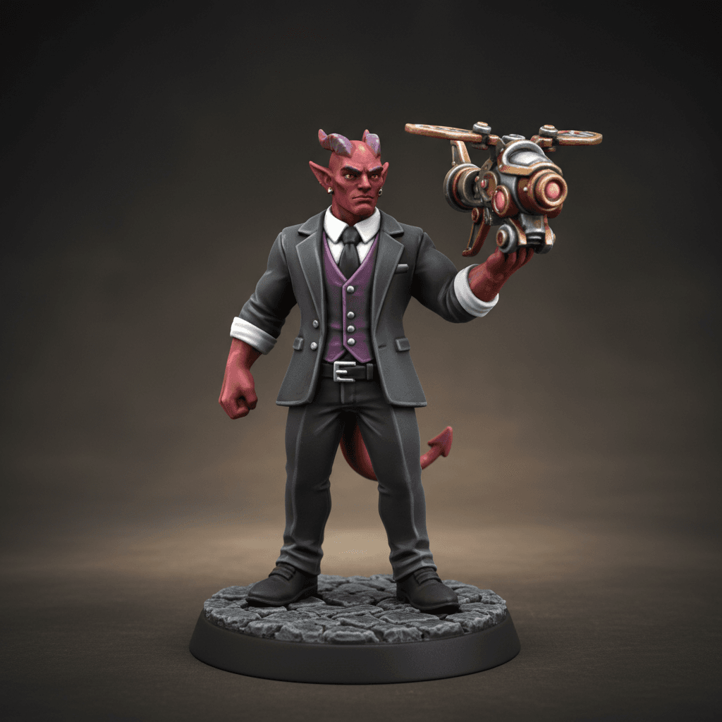 Anschel tiefling artificer