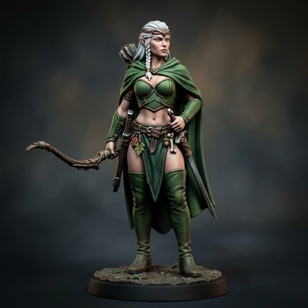 Saralune Shadowood High Elf ranger