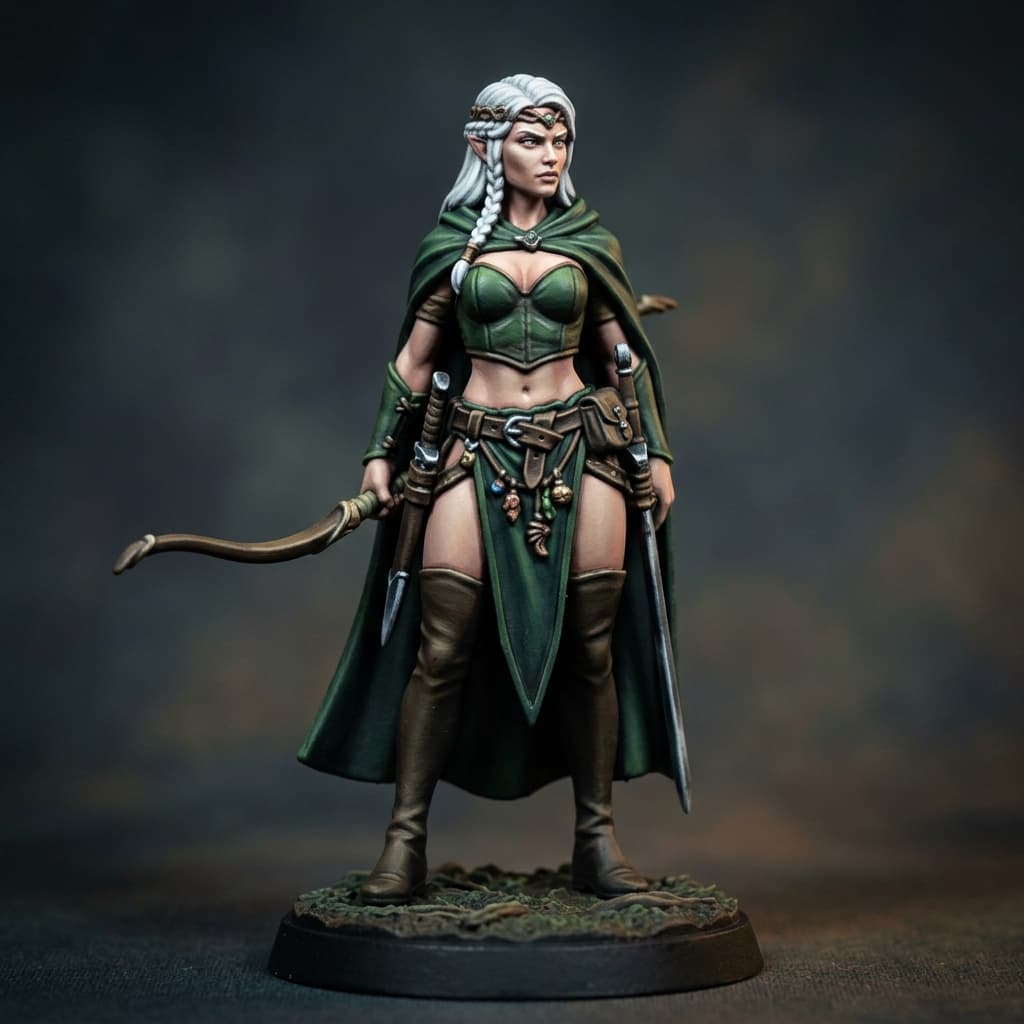 Saralune Shadowood High Elf ranger