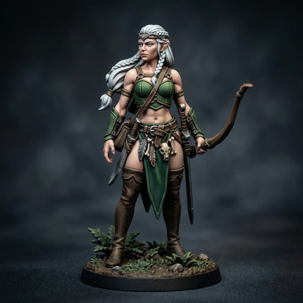 Saralune Shadowood High Elf ranger