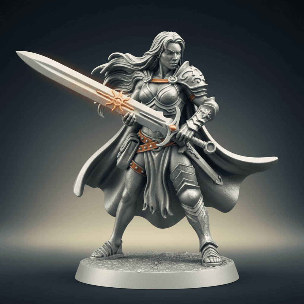 Warrior Maiden human warrior