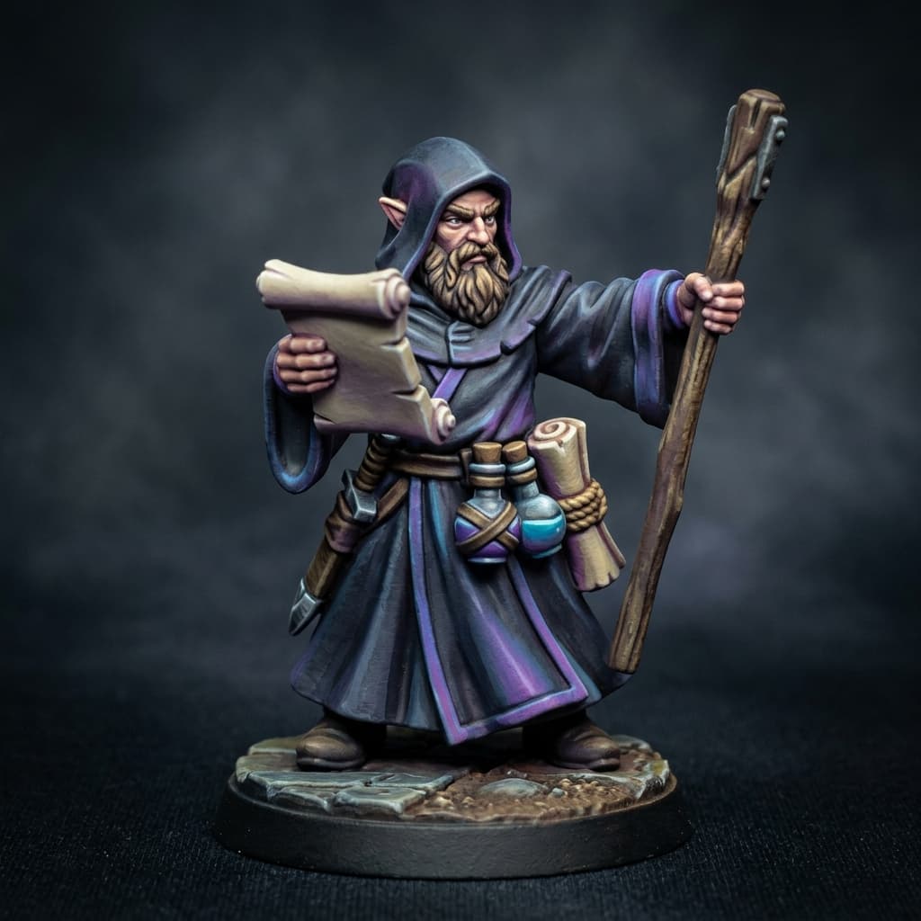 Ardenias wyrmsbane Half-elf Wizard