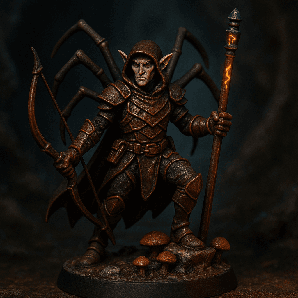 Fangier Spider-elf ranger
