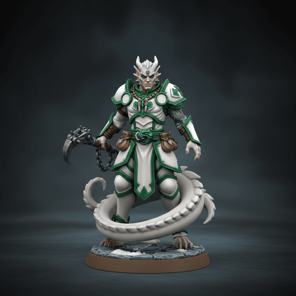 Venom dragonborn snow white Warden of the Elements Druid