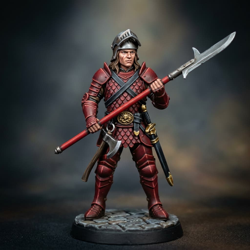 Seth of the Leylands Human teen youth long brown hair Paladin