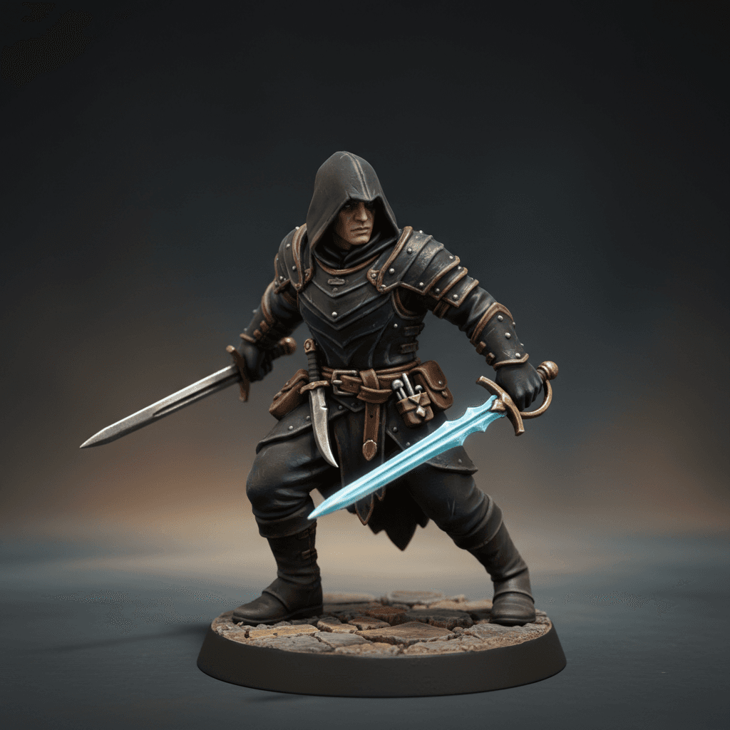 Orel half elf no pointed ears Rogue