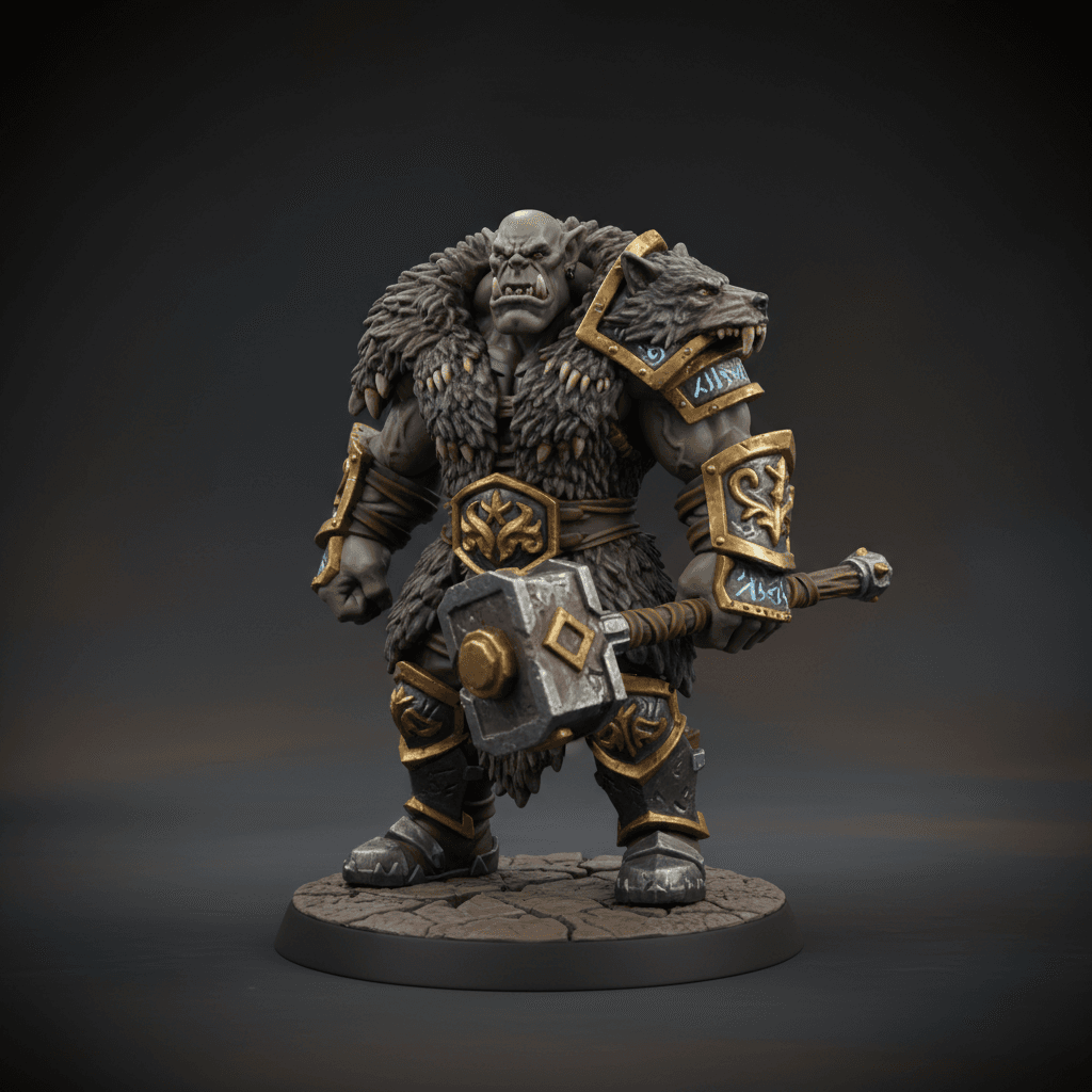 Or'Rog Runtstomper Orc Barbarian