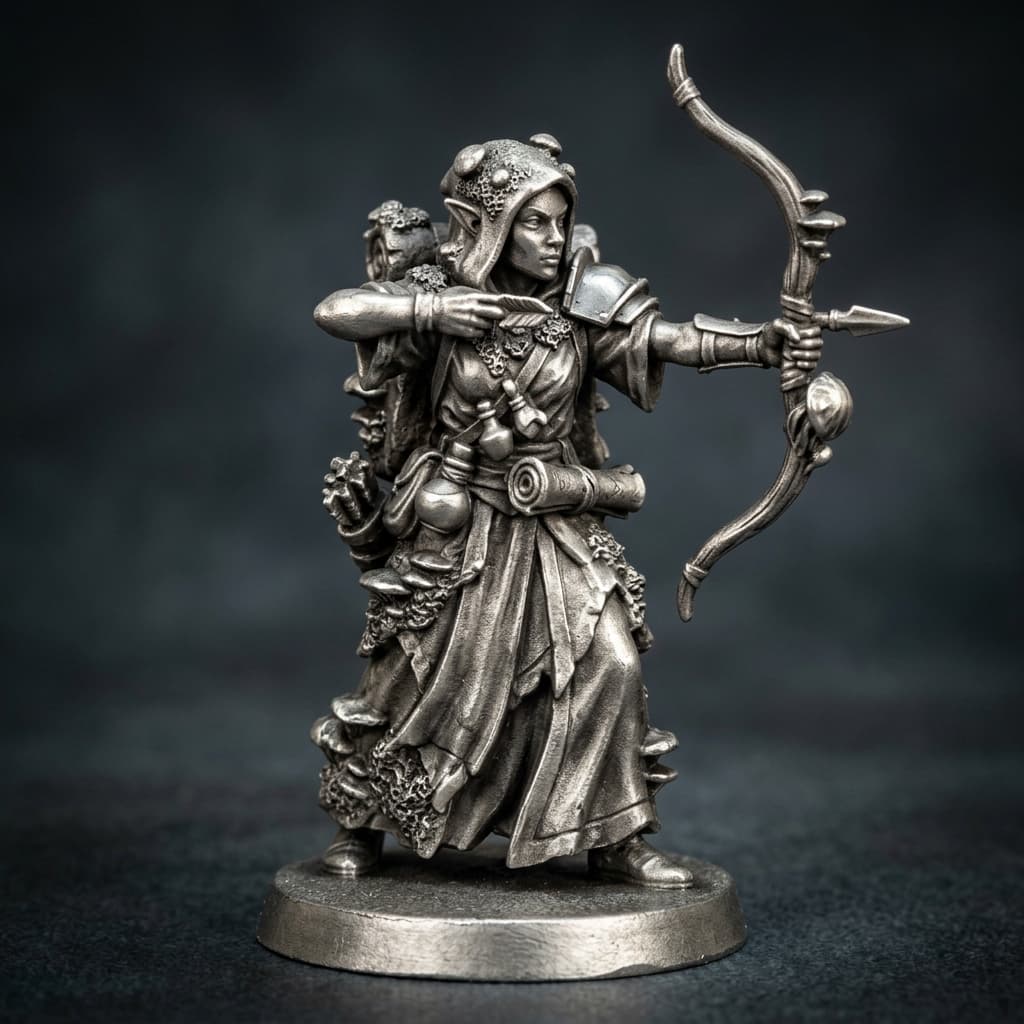 Circle of Spores Druid High elf druid