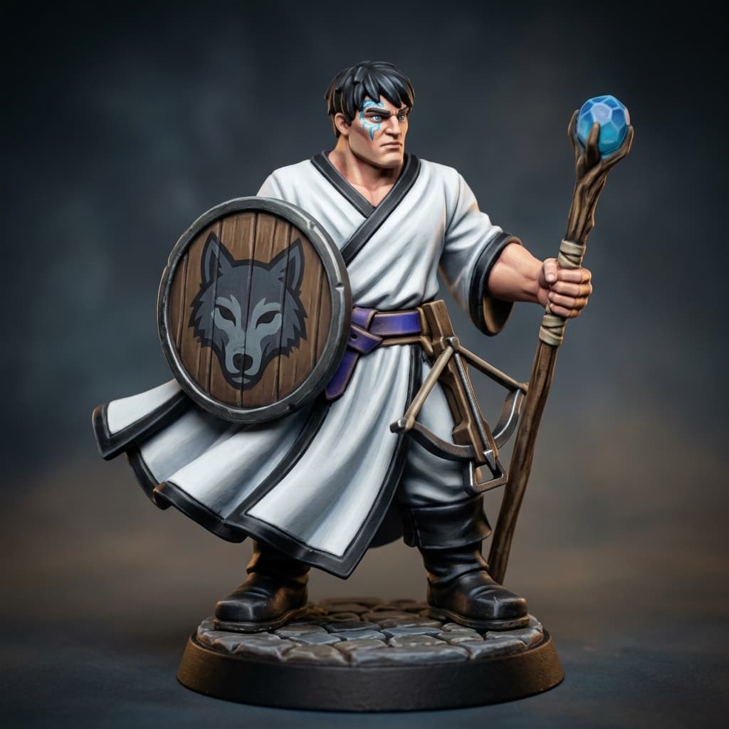 Prince Mykiel Valandras Aasimar Druid