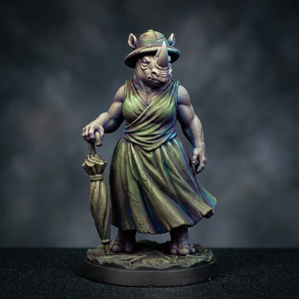 Ghertrude Bipedal mini rhino Druid