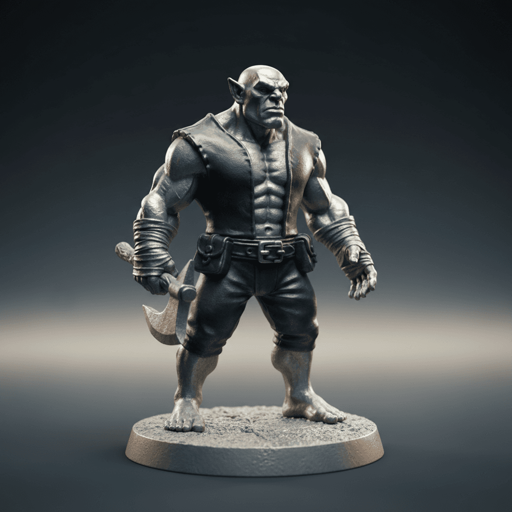 Solomon Half Orc Fighter