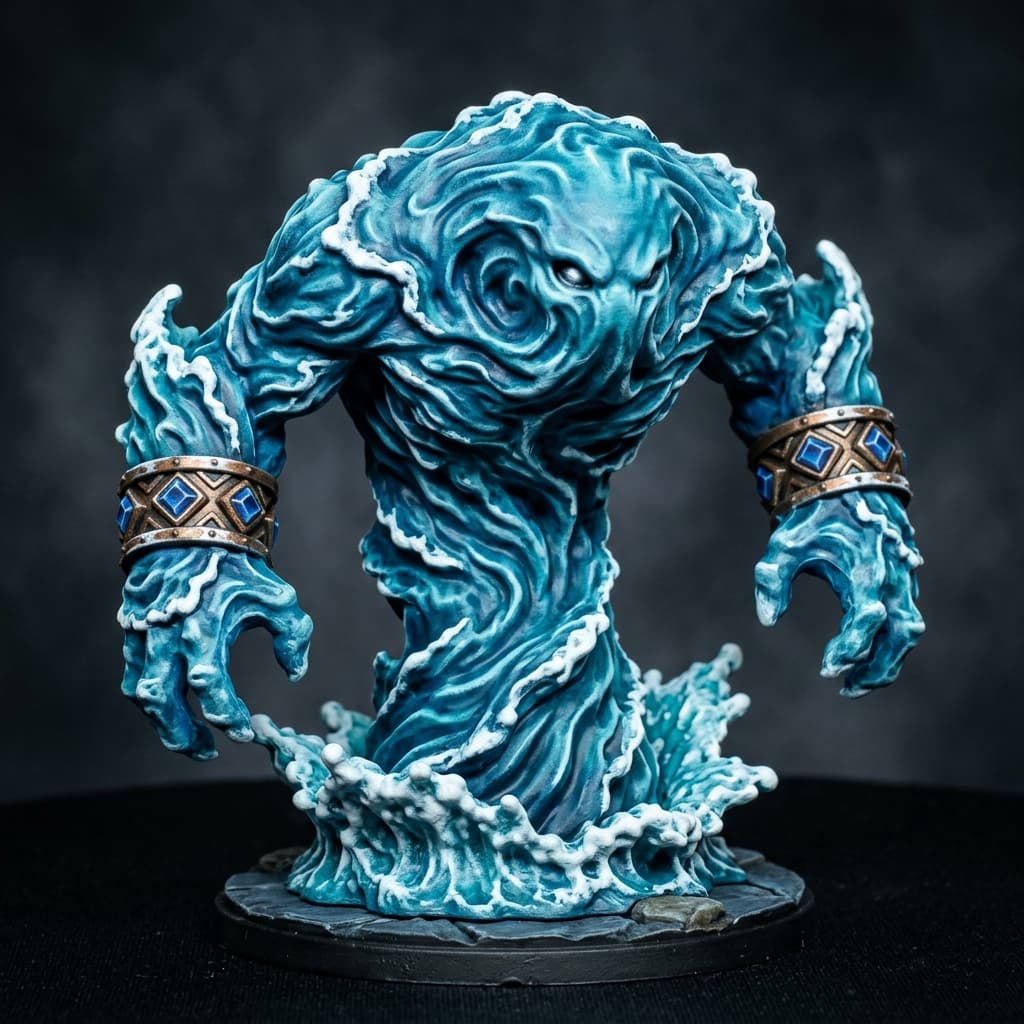 Water Elemental Monster amorphous