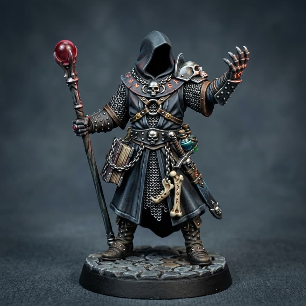 Lazzerick VonCracraft aka "Ghost" Human Spectre Necromantic Apothecary