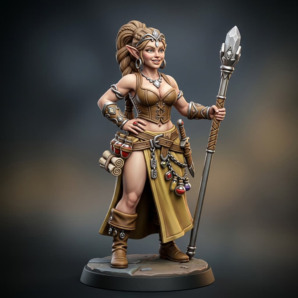 Yoanna Everwind Elven Healer Elven Healer/Cleric