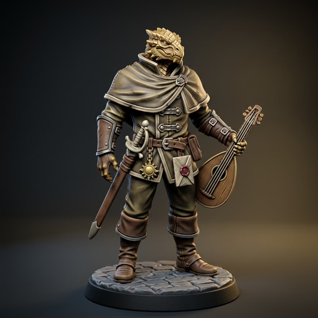 Harkeron Danni Brass Dragonborn Valor Bard