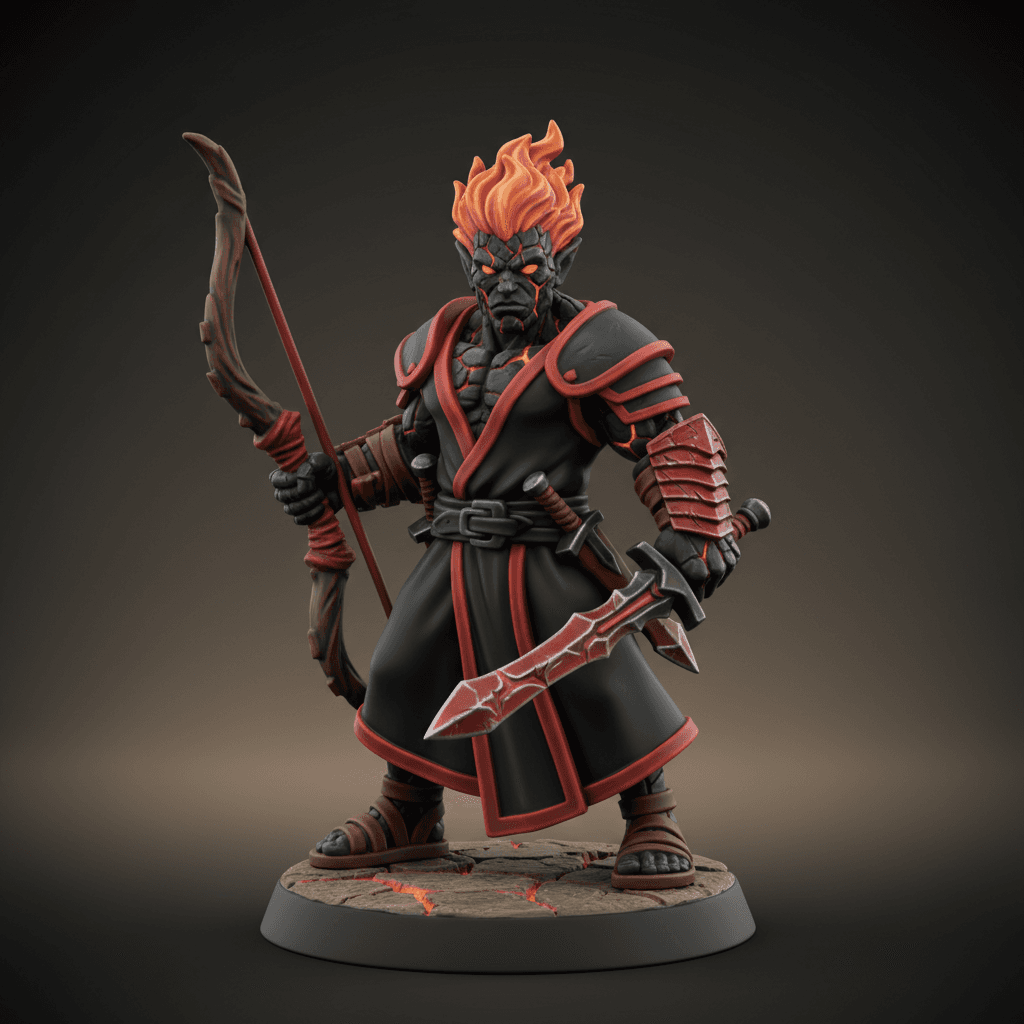 Epheet Fire Genasi Monk/Paladin