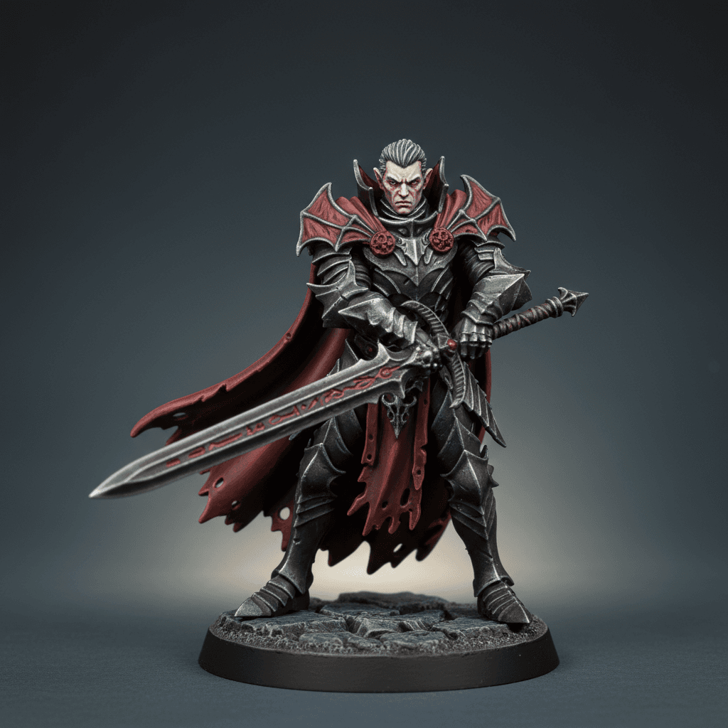 Varian Nocthyr Dhampir Paladin - Oath of Vengeance